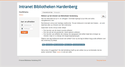 Desktop Screenshot of intranet.bibliotheekhardenberg.nl