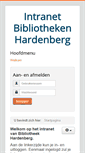 Mobile Screenshot of intranet.bibliotheekhardenberg.nl